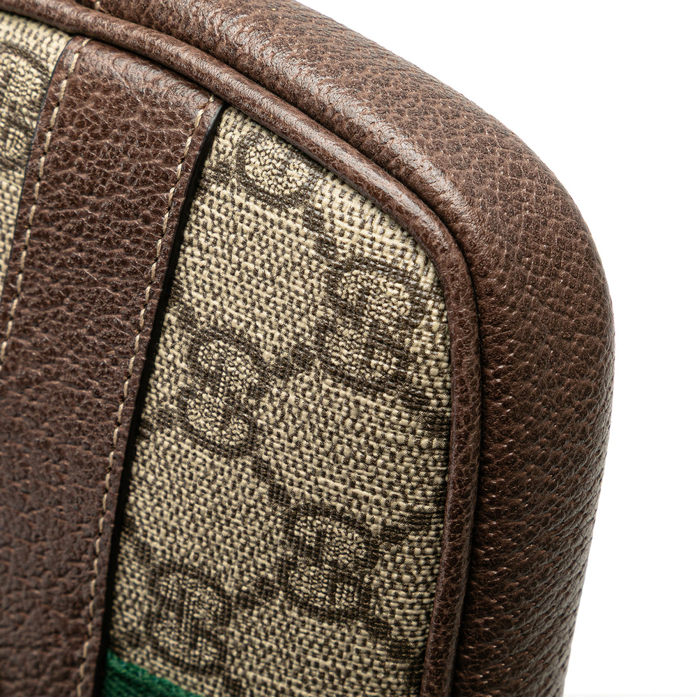 GG Supreme Web Ophidia Belt Bag Brown - Gaby Paris