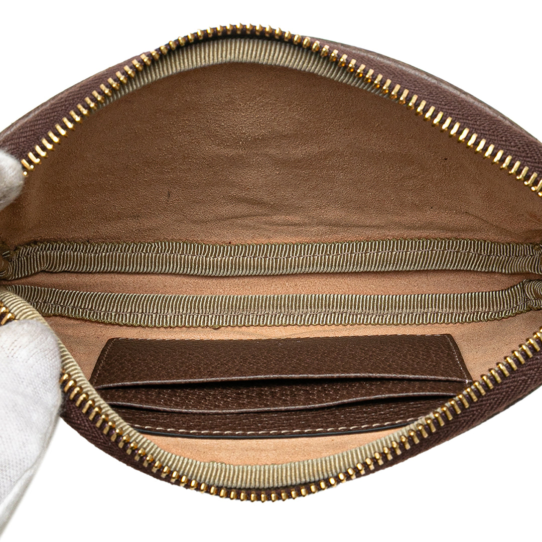GG Supreme Web Ophidia Belt Bag Brown - Gaby Paris