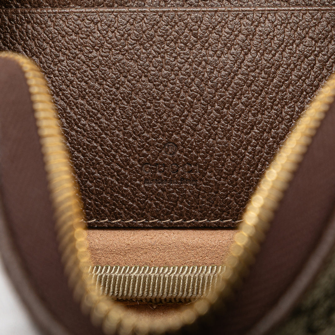 GG Supreme Web Ophidia Belt Bag Brown - Gaby Paris