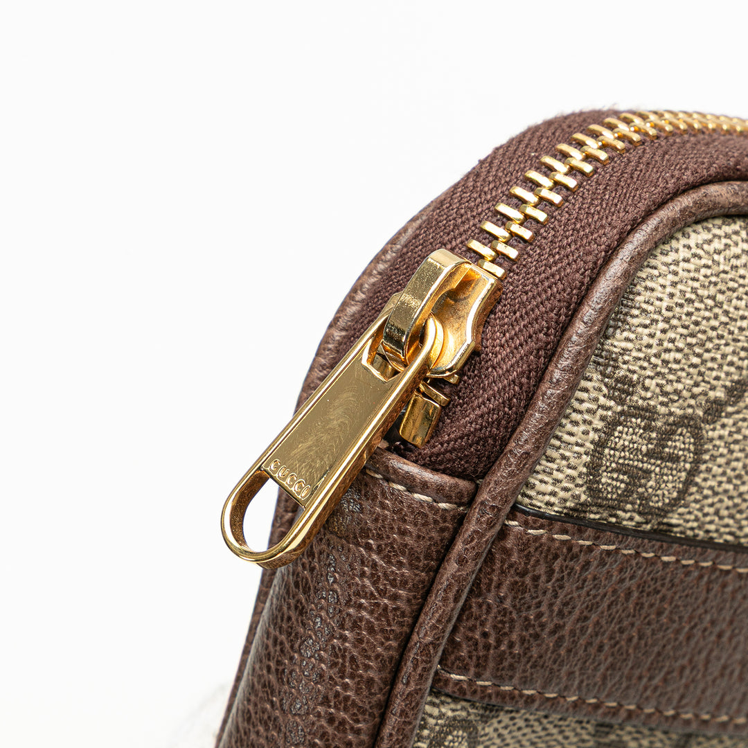 GG Supreme Web Ophidia Belt Bag Brown - Gaby Paris