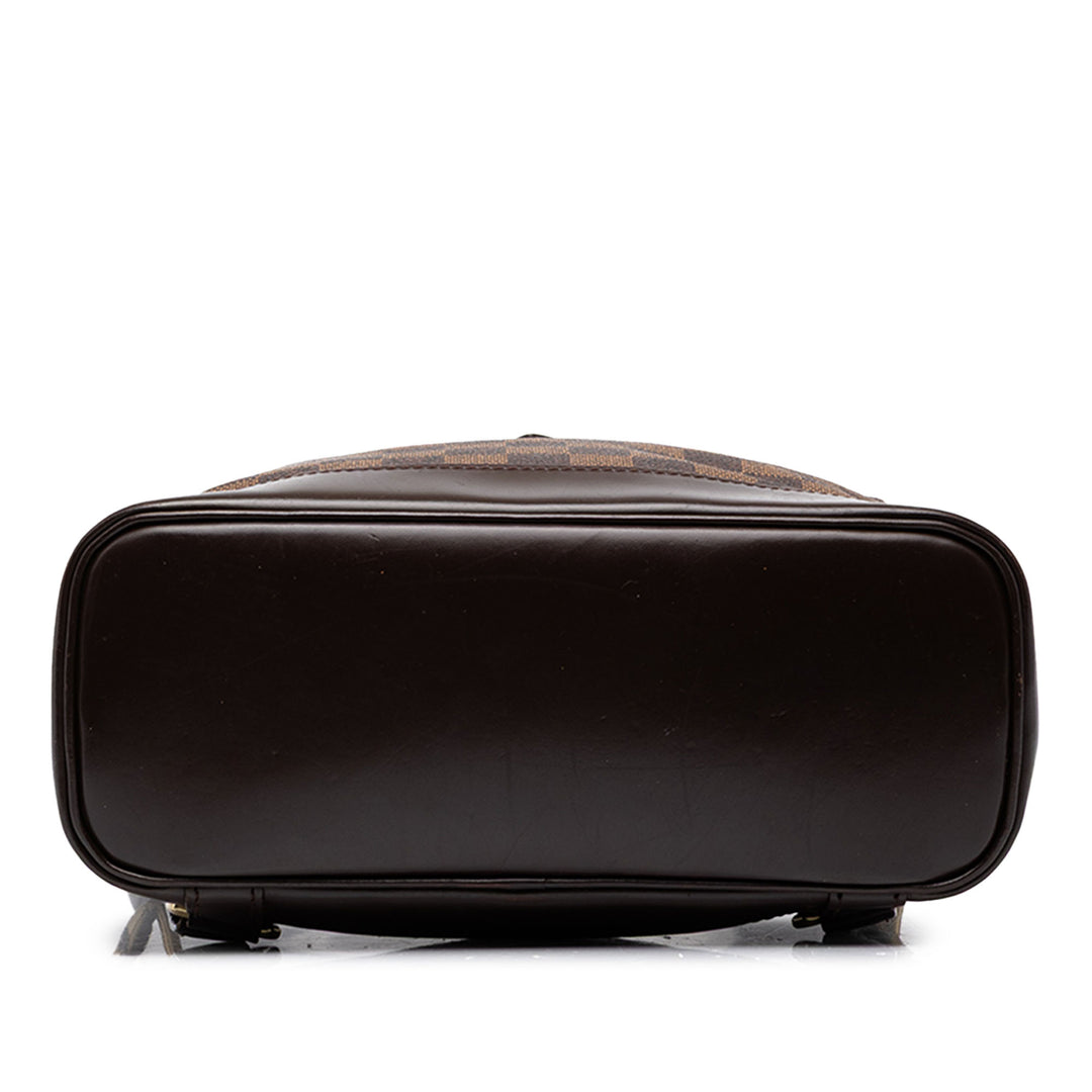 Louis Vuitton Sac à dos Soho Damier Ébène Marron – vue 3 – GABY PARIS