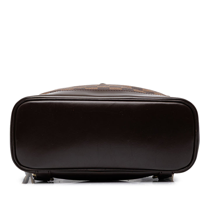 Louis Vuitton Sac à dos Soho Damier Ébène Marron – vue 3 – GABY PARIS