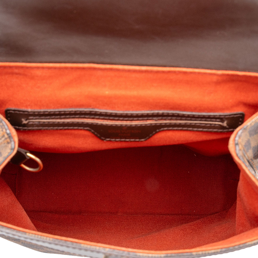 Louis Vuitton Sac à dos Soho Damier Ébène Marron – vue 4 – GABY PARIS