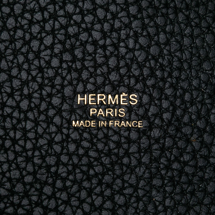 Hermès Bicolor Clemence Picotin Lock 22