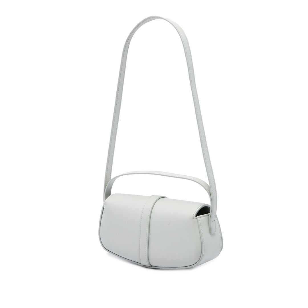 Celine Pochette Tabou Cuir de veau lisse Gris – vue 2 – GABY PARIS