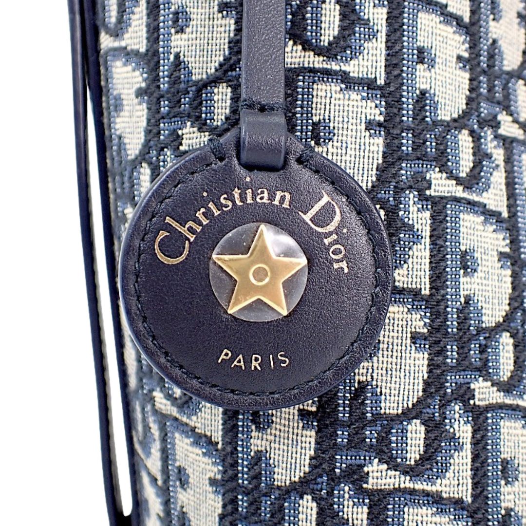 Dior Diorstar Sac seau Petit Oblique Bleu