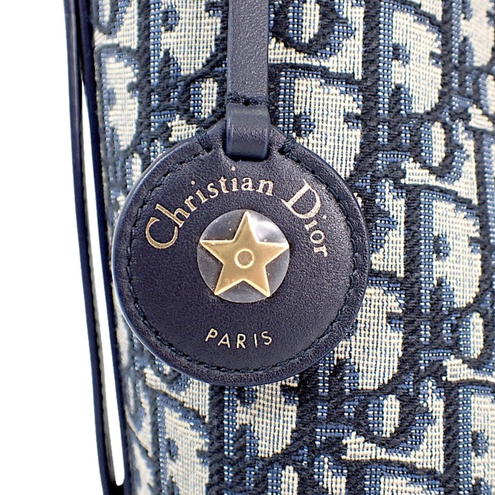 Dior Diorstar Sac seau Petit Oblique Bleu
