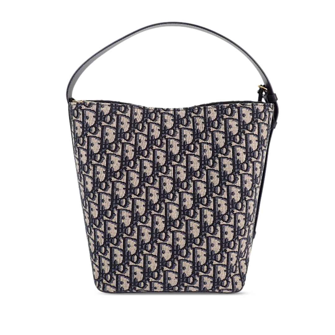 Dior Diorstar Sac seau Petit Oblique Bleu