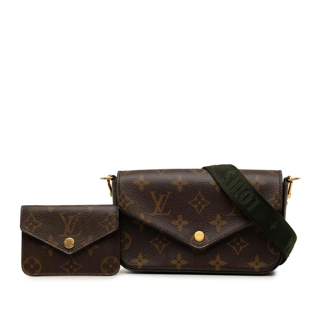Felicie And Go Monogram Marron