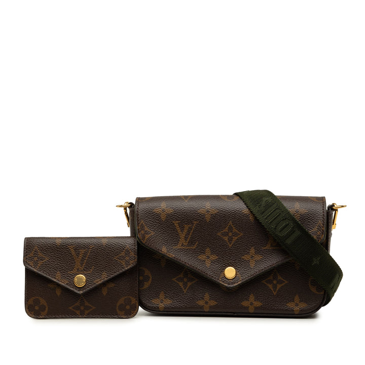 Felicie And Go Monogram Marron