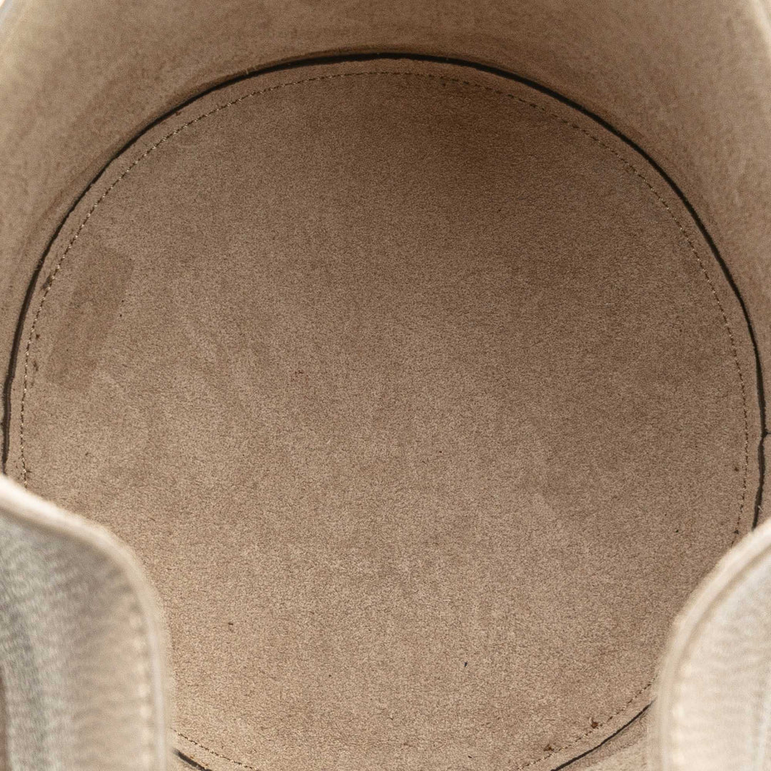 Leather Big Bag Bucket Brown - Gaby Paris