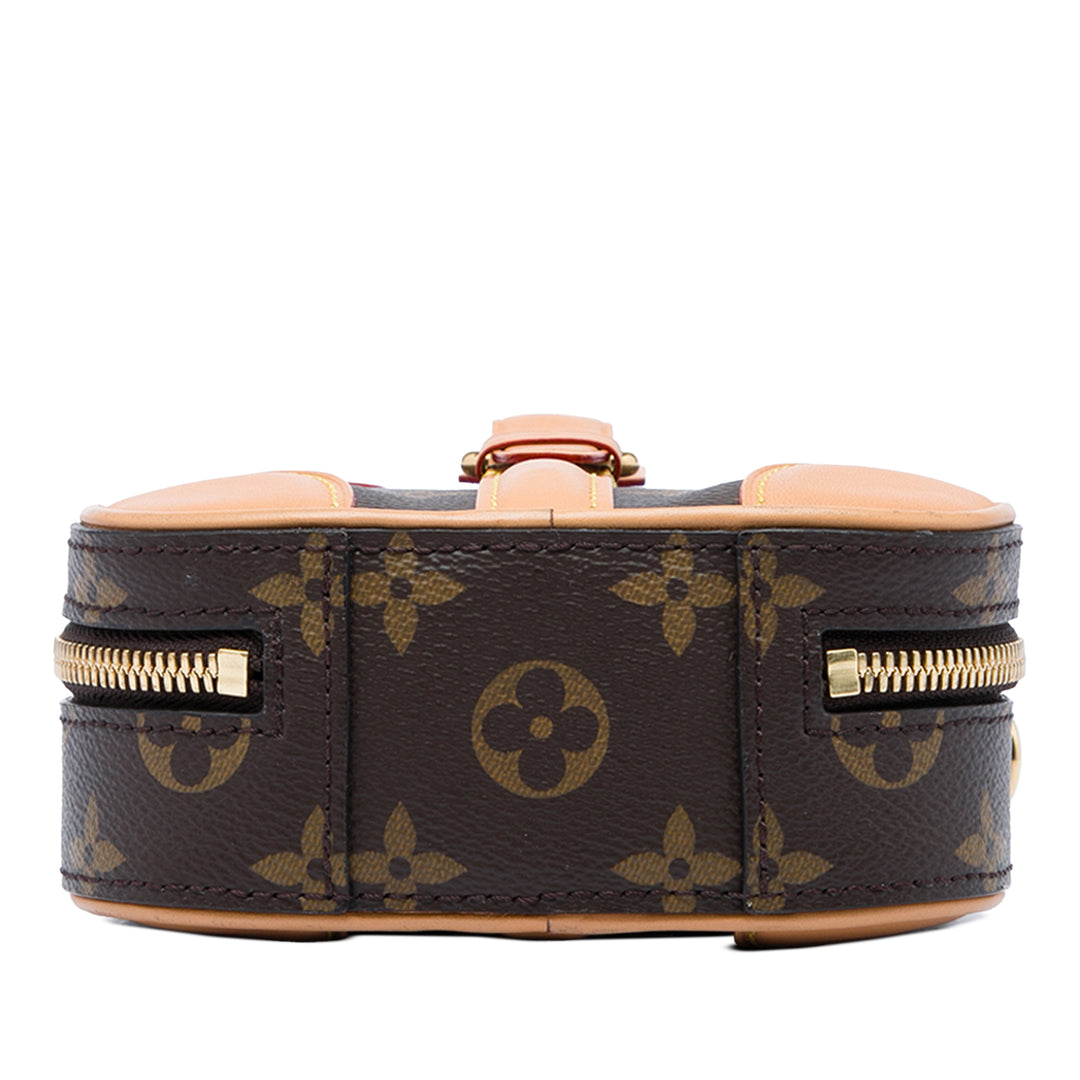 Louis Vuitton Sac à main Valisette Verticale Monogram Marron – vue 3 – GABY PARIS