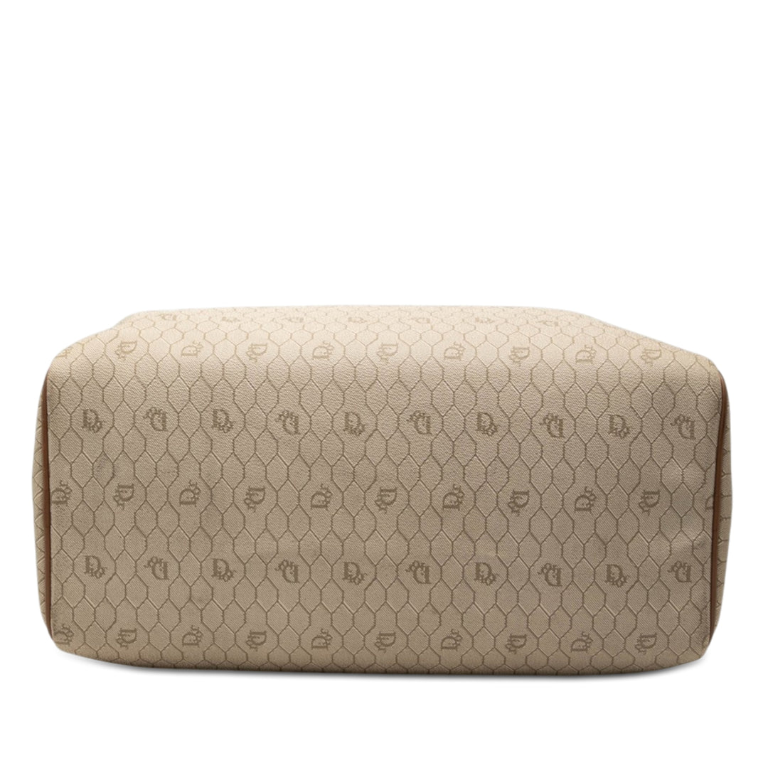 Dior Honeycomb Coated Toile Boston Sac