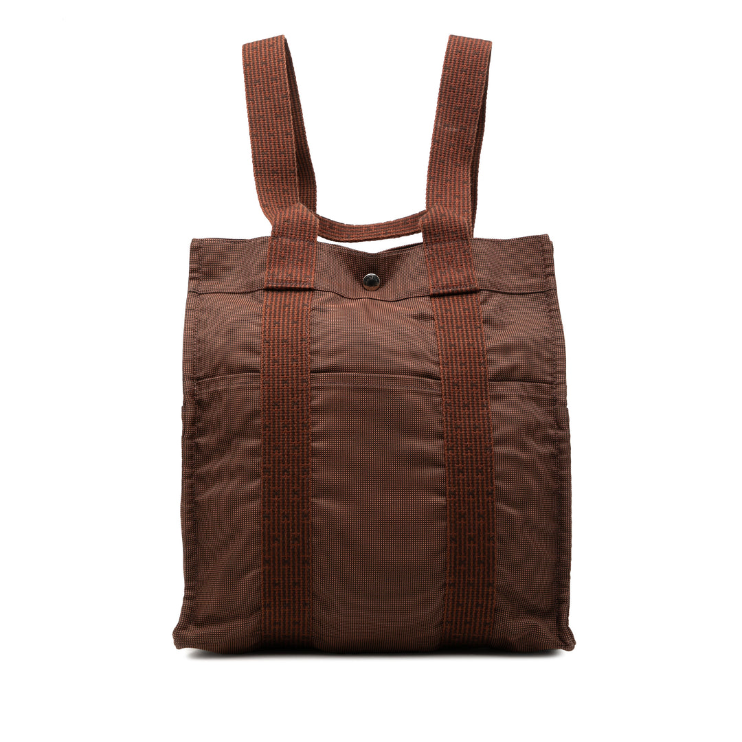 Hermès Herline Sac à dos MM Toile