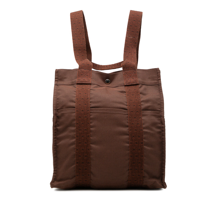 Hermès Herline Sac à dos MM Toile