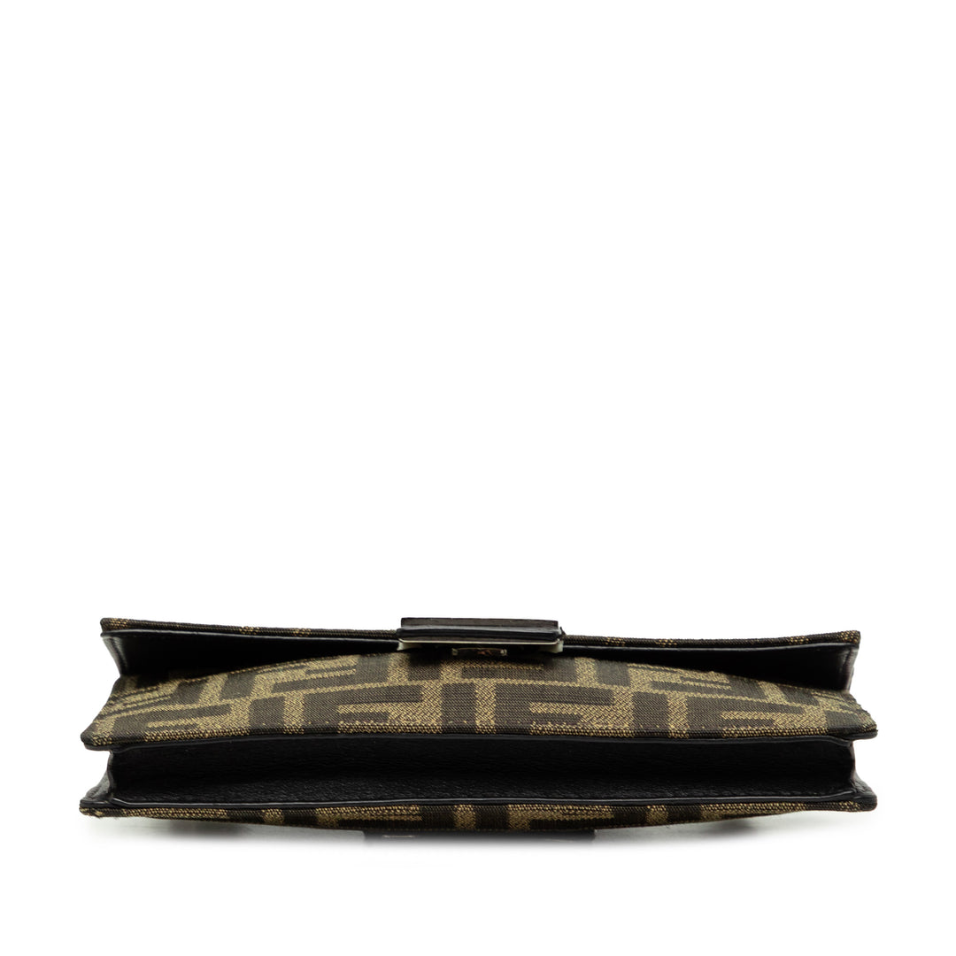 Fendi Zucca Toile Convertible Baguette Pochette