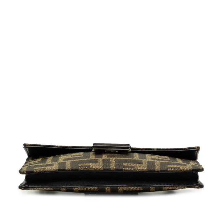 Fendi Zucca Toile Convertible Baguette Pochette