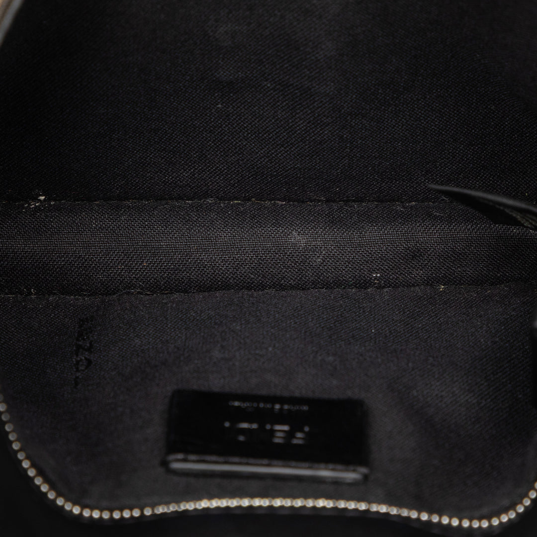 Fendi Zucca Toile Convertible Baguette Pochette