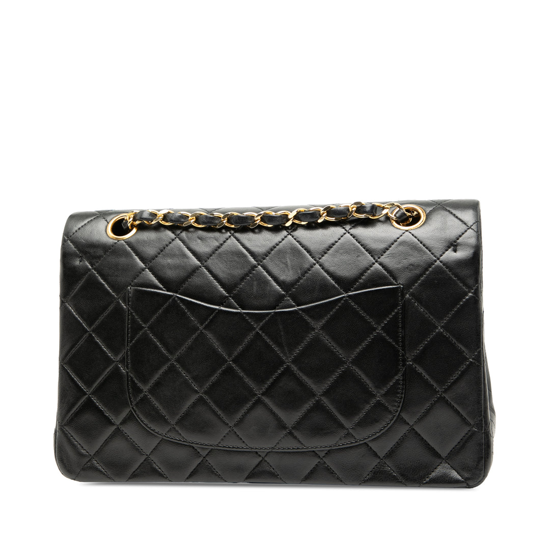 Chanel Medium Classic Cuir d’agneau Double rabat