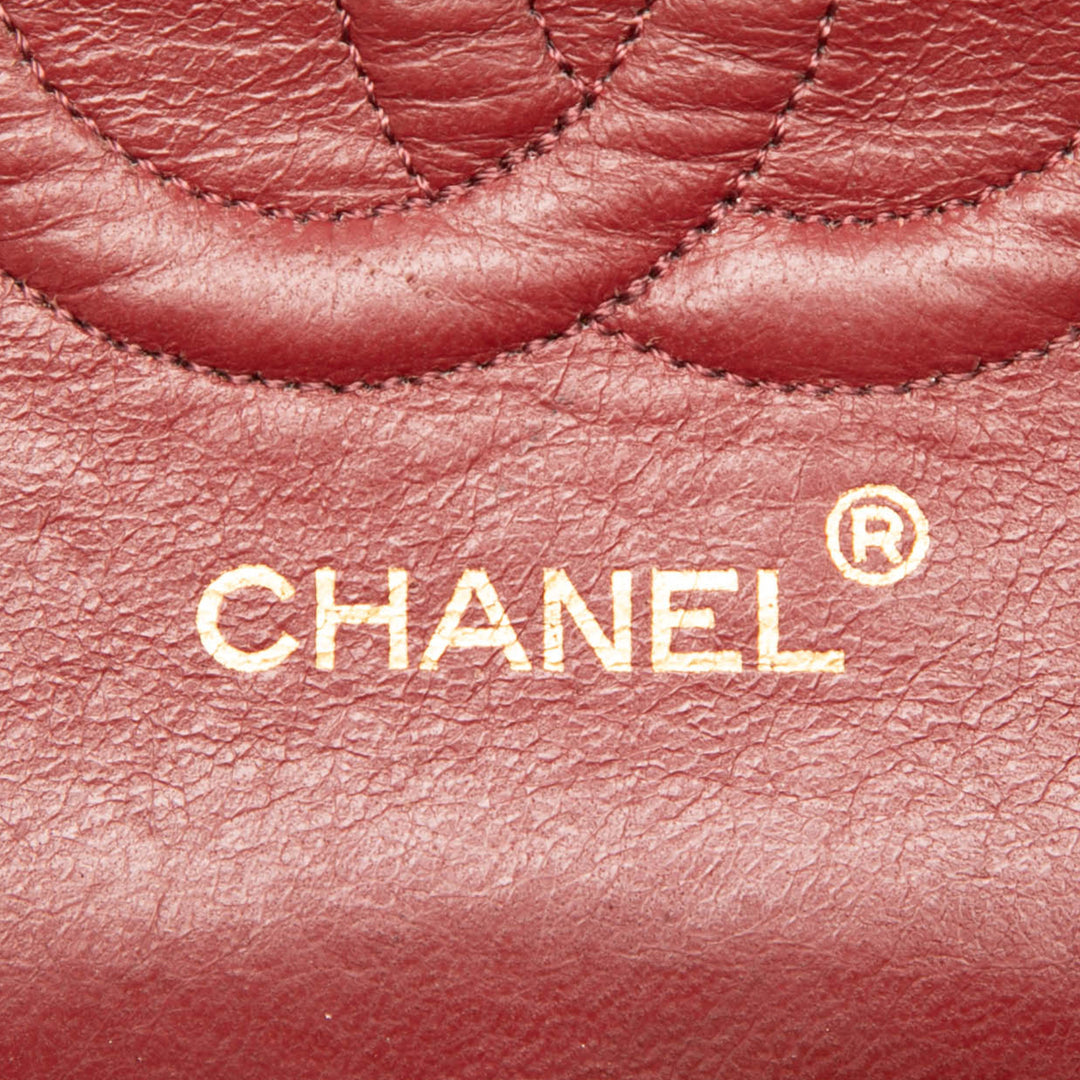 Chanel Medium Classic Cuir d’agneau Double rabat