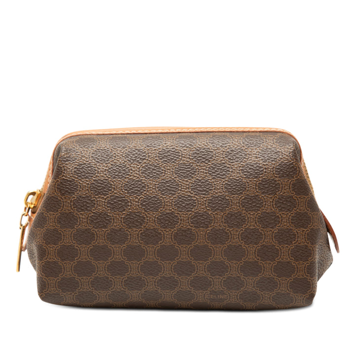 Macadam Trousse de maquillage Toile enduite Marron