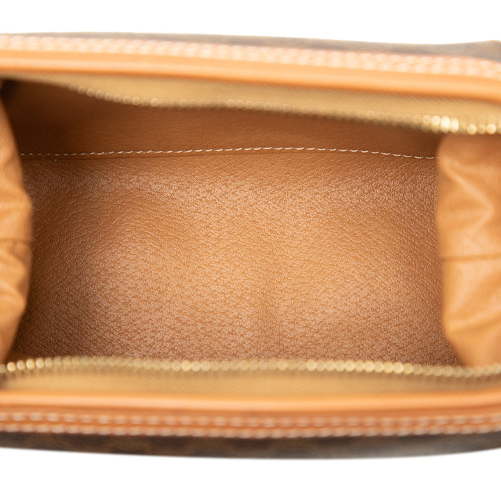 Macadam Trousse de maquillage Toile enduite Marron