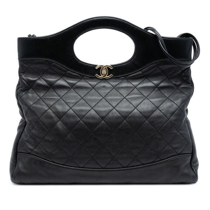 Chanel Large Matelassé Cuir d’agneau 31 Shopping Bag