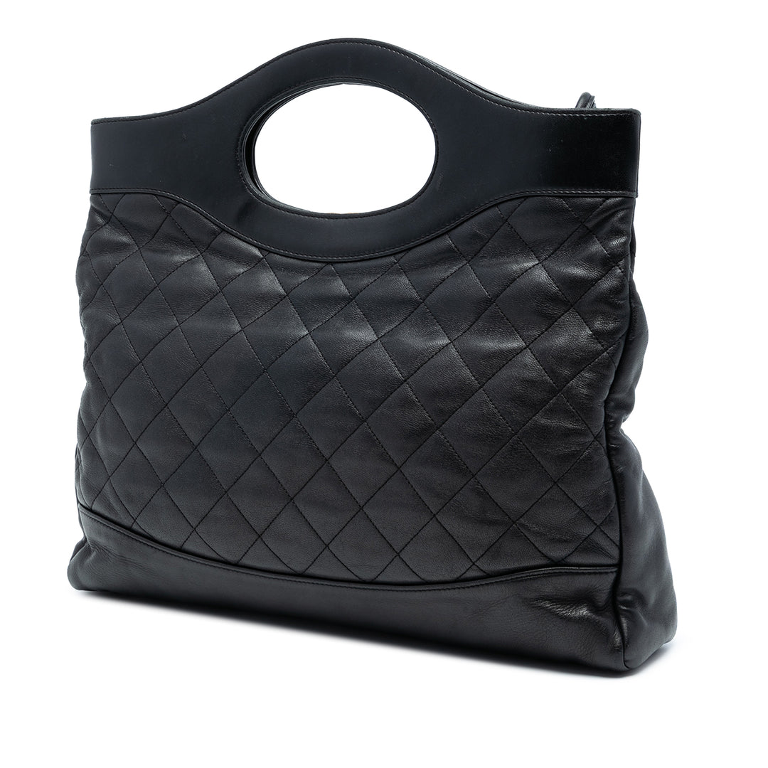 Chanel Large Matelassé Cuir d’agneau 31 Shopping Bag