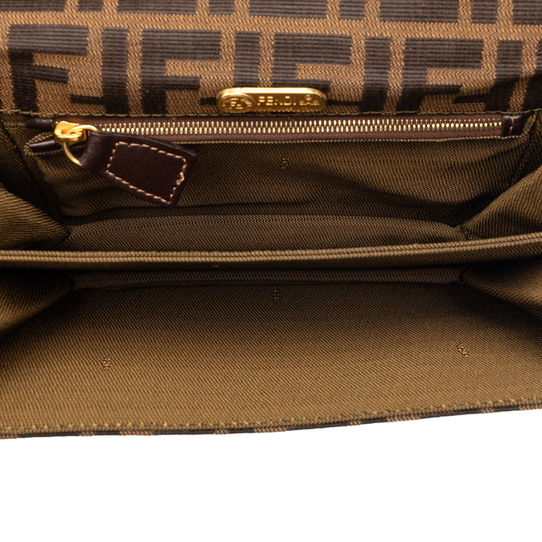 Fendi Zucca Toile Sac bandoulière