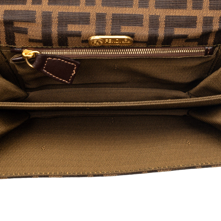 Fendi Zucca Toile Sac bandoulière