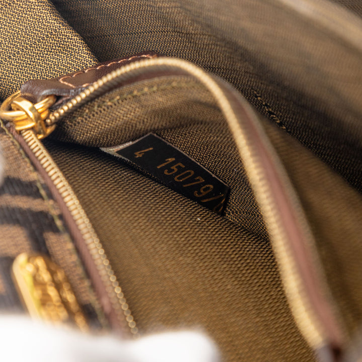 Fendi Zucca Toile Sac bandoulière