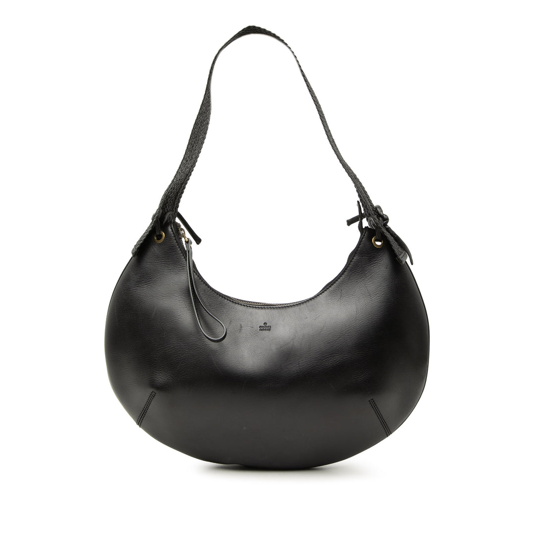 Gucci Cuir de veau Crescent Half Moon Hobo