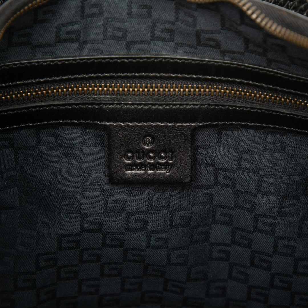 Gucci Cuir de veau Crescent Half Moon Hobo