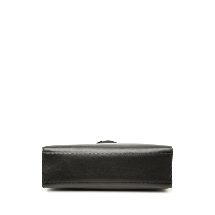 Gucci Cabas GG Marmont Ruban Cuir de veau Noir – vue 3 – GABY PARIS