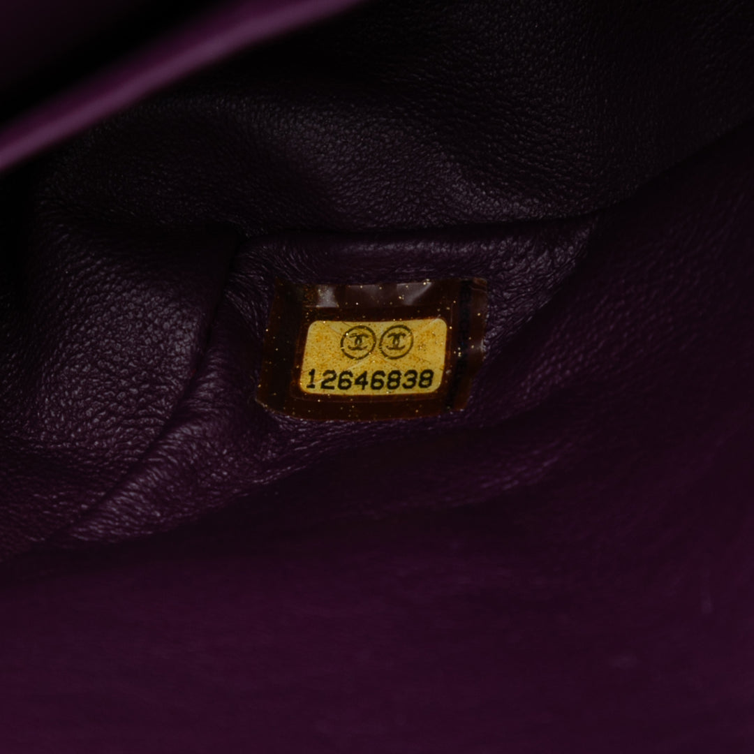 Chanel Medium Classic Cuir d’agneau Double rabat