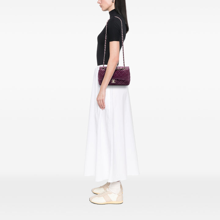 Chanel Medium Classic Cuir d’agneau Double rabat