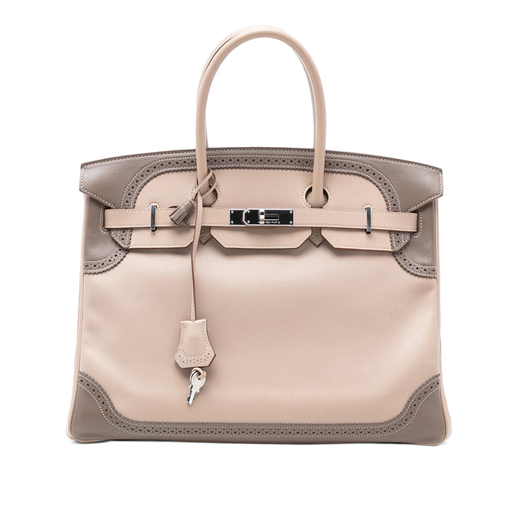 Hermès Swift Ghillies Birkin Retourne 35