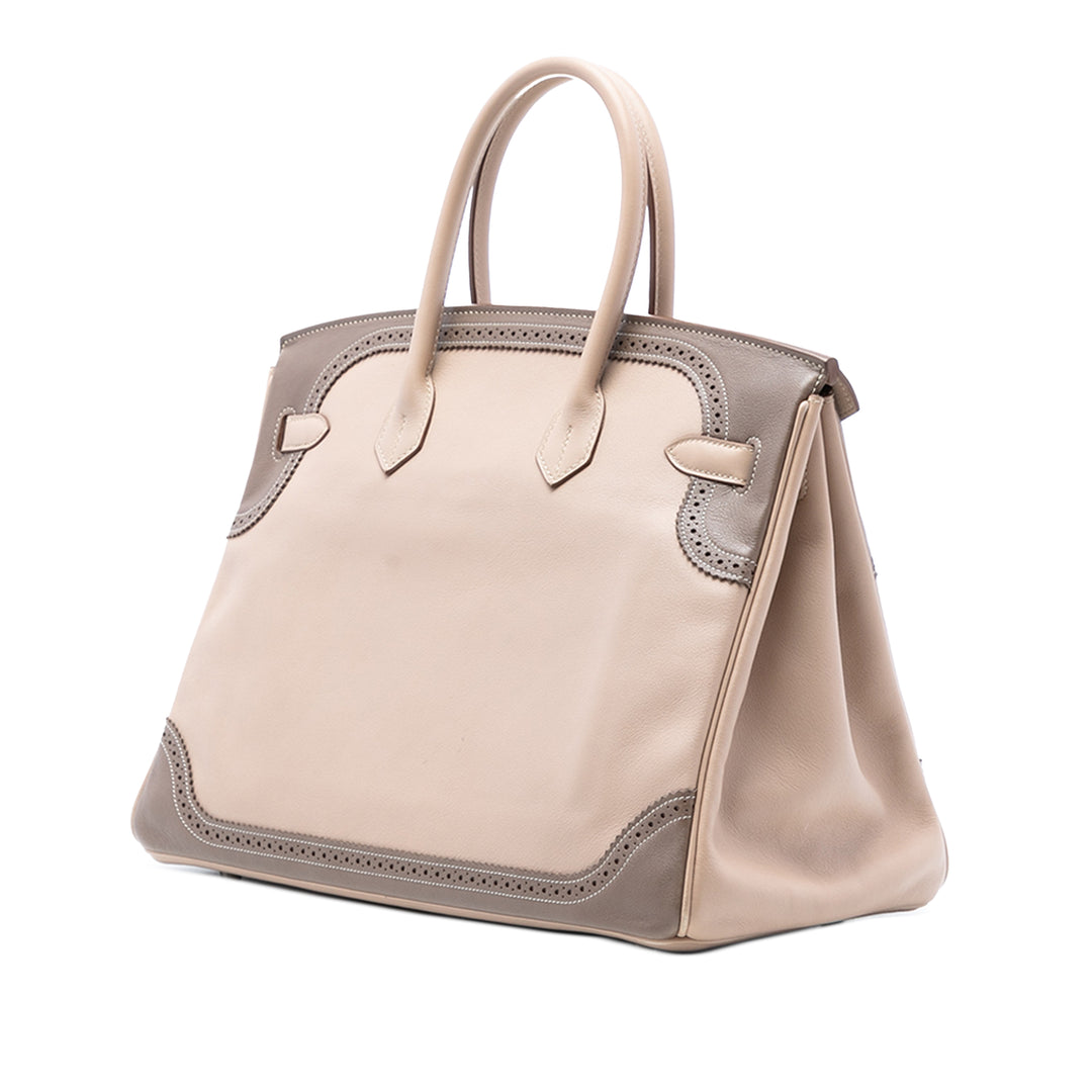 Hermès Swift Ghillies Birkin Retourne 35