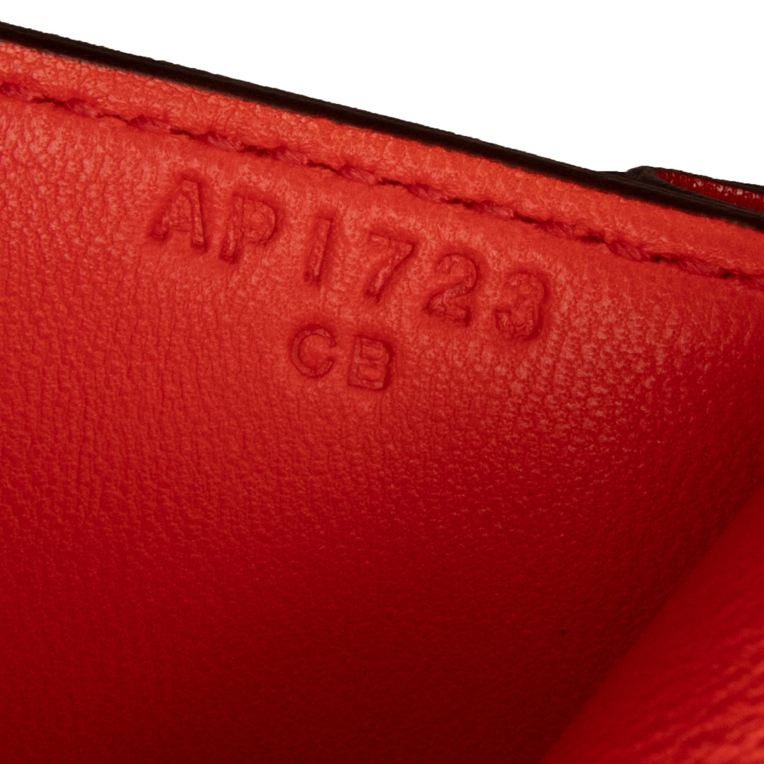 Mini Tadelakt Constance 18 Red - Gaby Paris
