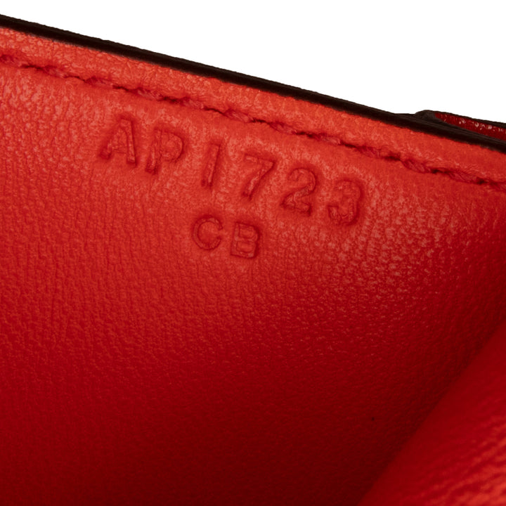 Mini Tadelakt Constance 18 Red - Gaby Paris