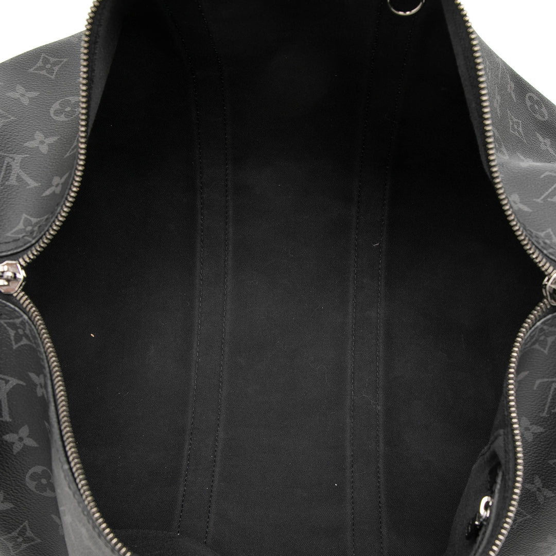 Louis Vuitton Monogram Eclipse Keepall Bandouliere 45