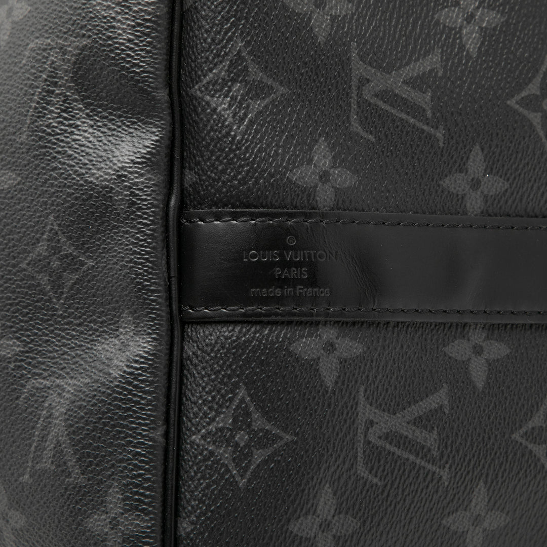 Louis Vuitton Monogram Eclipse Keepall Bandouliere 45