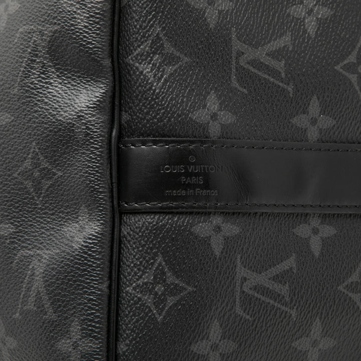 Louis Vuitton Monogram Eclipse Keepall Bandouliere 45