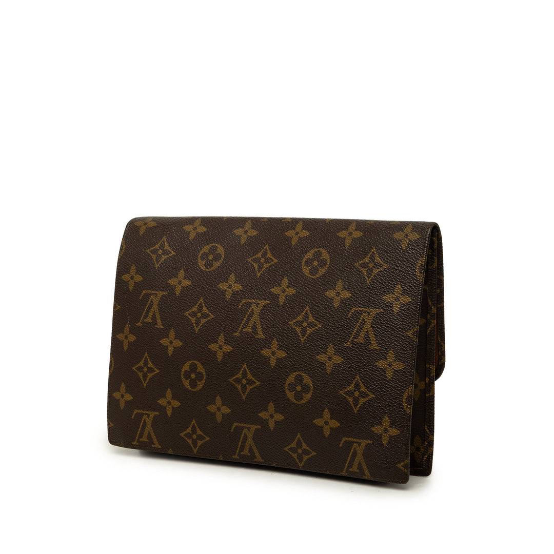 Louis Vuitton Pochette Rabat 23 Monogram Marron – vue 2 – GABY PARIS