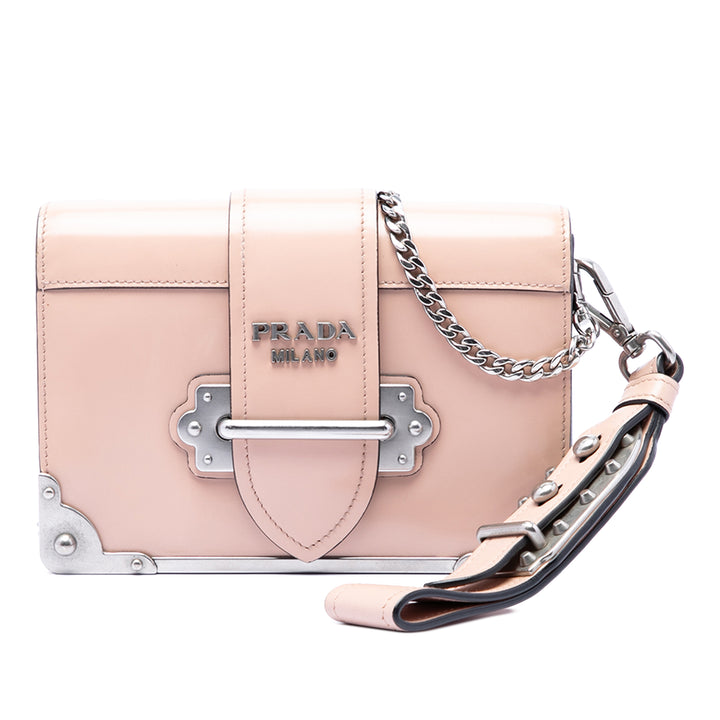 Prada Spazzolato Souple Cahier Sac Cuir de veau