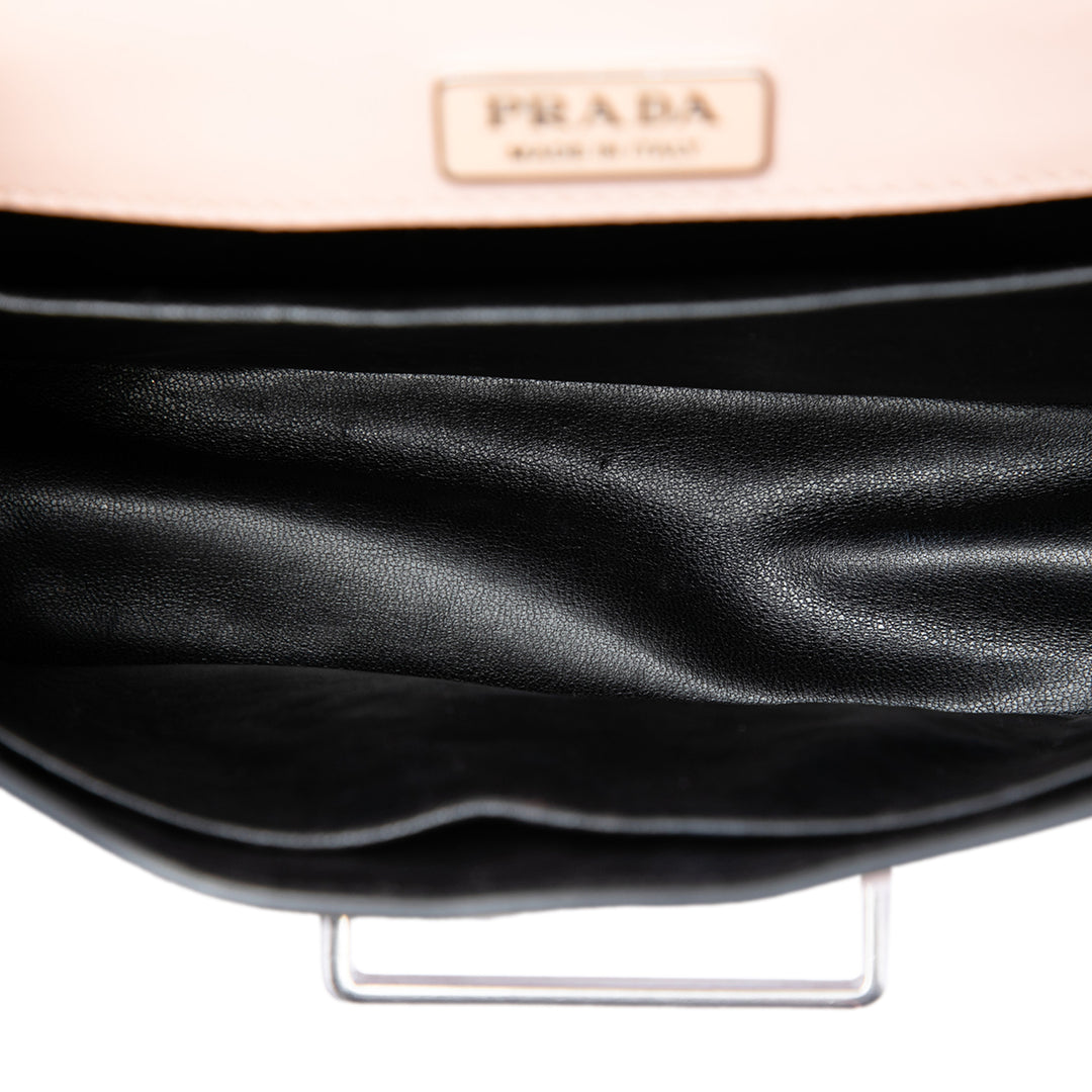 Prada Spazzolato Souple Cahier Sac Cuir de veau