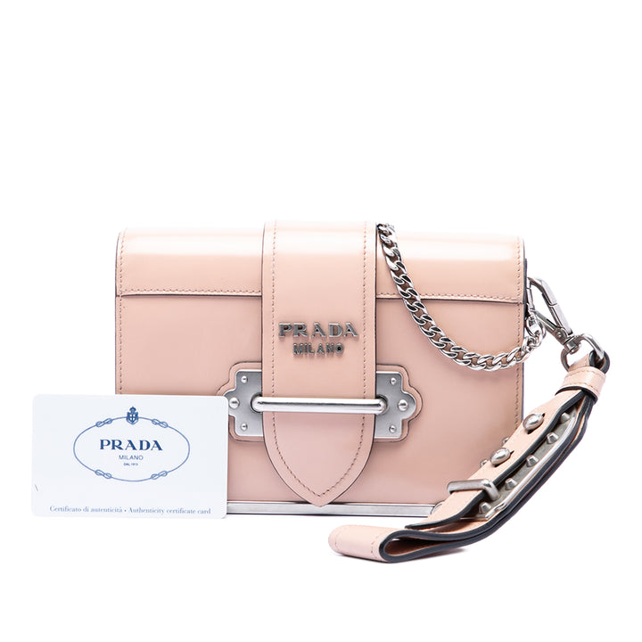 Prada Spazzolato Souple Cahier Sac Cuir de veau