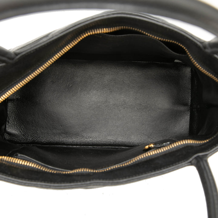 Chanel Medallion Cabas Cuir caviar Noir – vue 4 – GABY PARIS