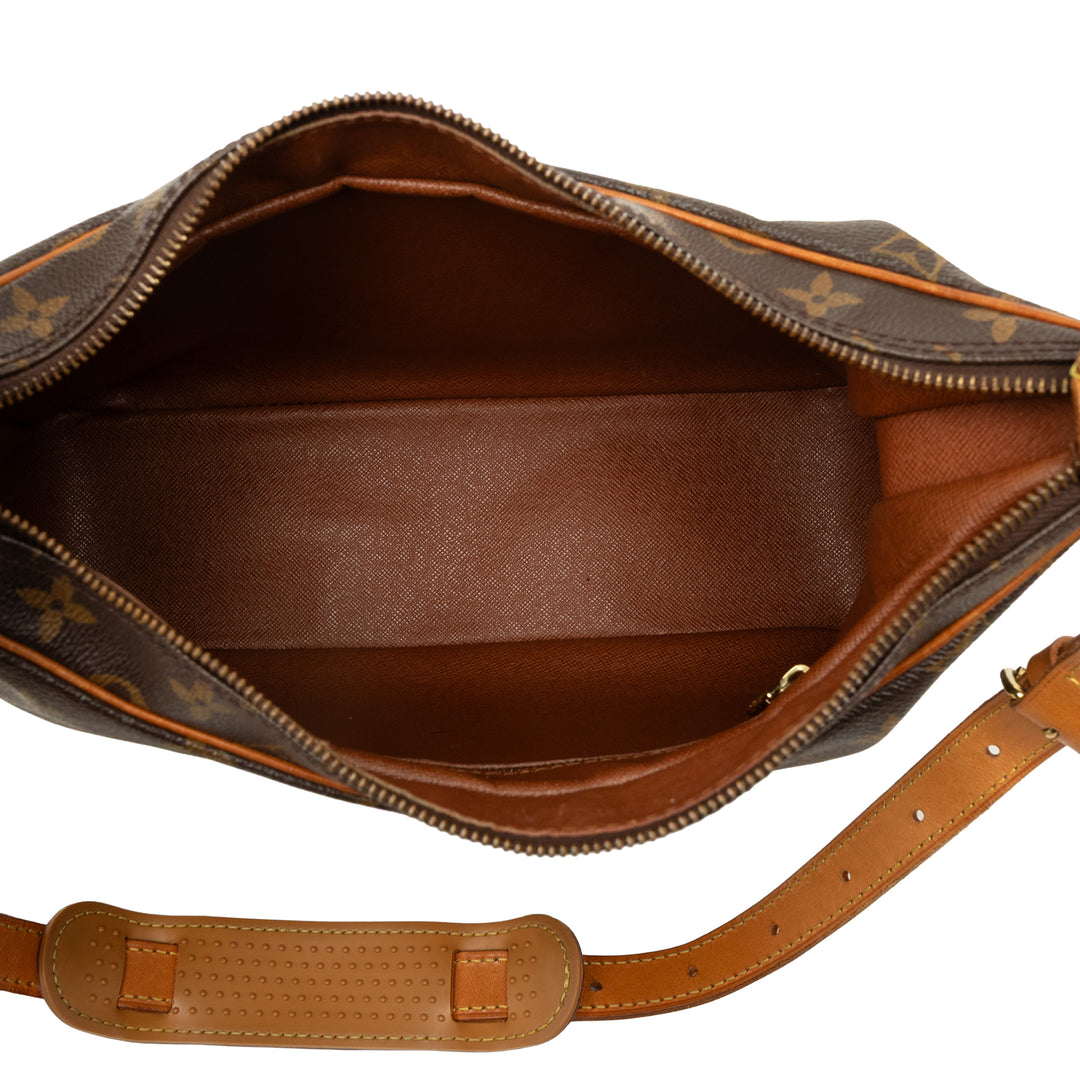 Louis Vuitton Sac porté épaule Boulogne 30 Monogram Marron – vue 4 – GABY PARIS