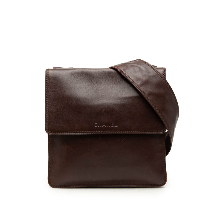 Chanel Sac Cuir d'agneau Marron – vue principale – GABY PARIS